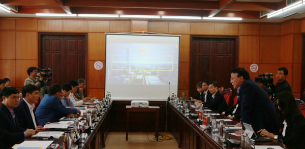 Provincial Standing Party Committee works with Tan Hoang Minh and Tan A Dai Thanh Groups 